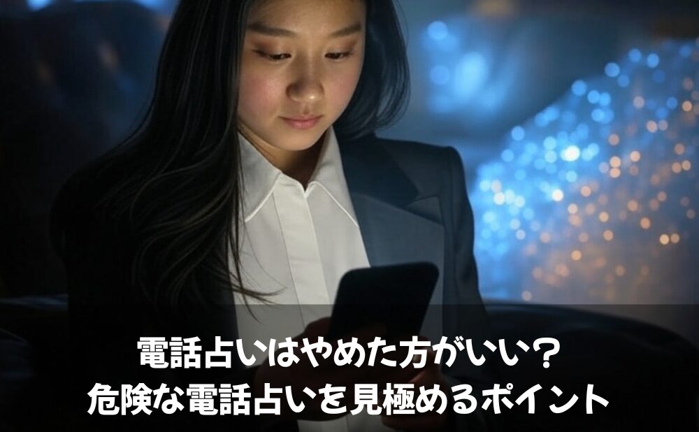 電話占いはやめた方がいい？危険な電話占いを見極めるポイント