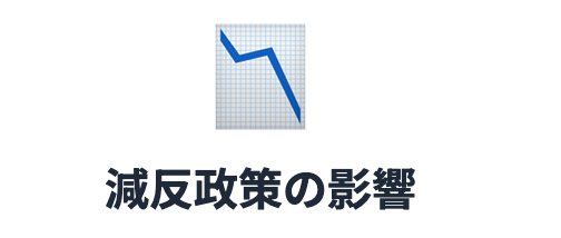 減反政策の影響